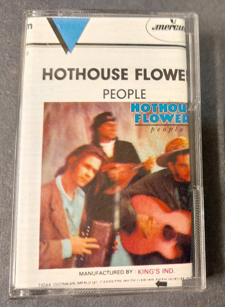 Hothouse Flowers CASSETTE Indonesie People Don't Go, Gebruikt, Verzenden, 1 bandje, NvT