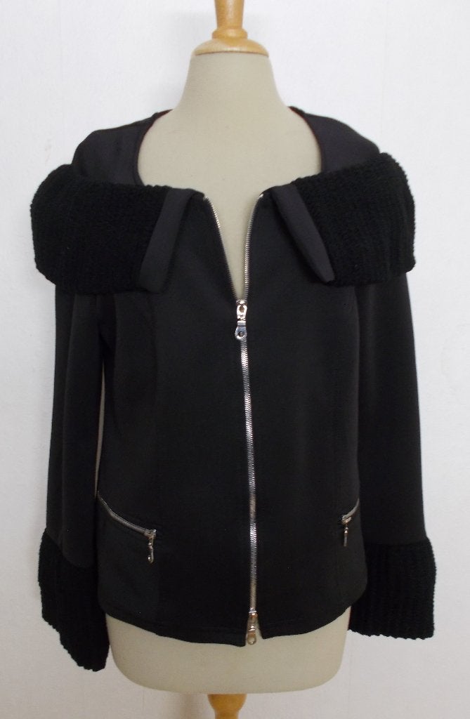 Mooi zwart jasje/top van Joseph Ribkoff! 42, Kleding | Dames, Verzenden, Zwart, Maat 42/44 (L), Zo goed als nieuw