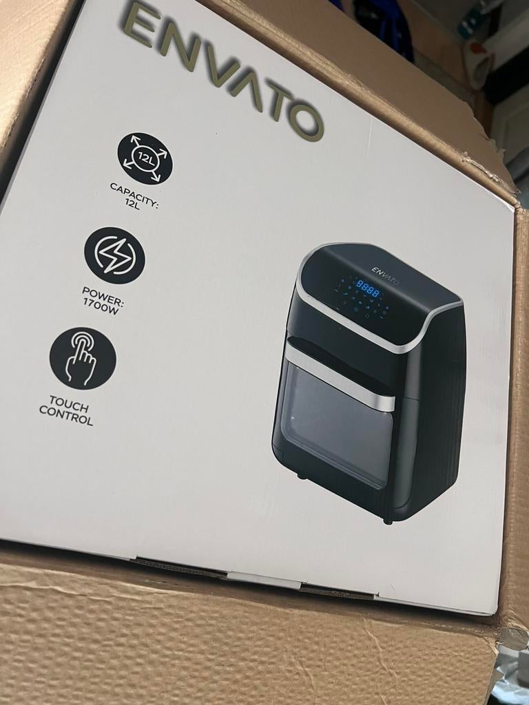 Gloednieuwe airfryer nog in de doos!, Ophalen, Minder dan 45 cm, Minder dan 45 cm, Oven