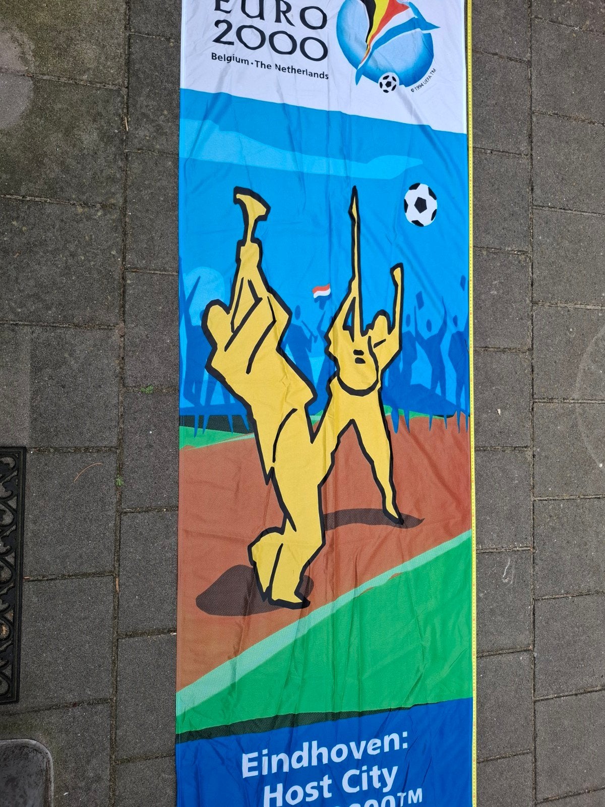 Vlaggen/Baniers van evenement in Eindhoven, Ophalen of Verzenden