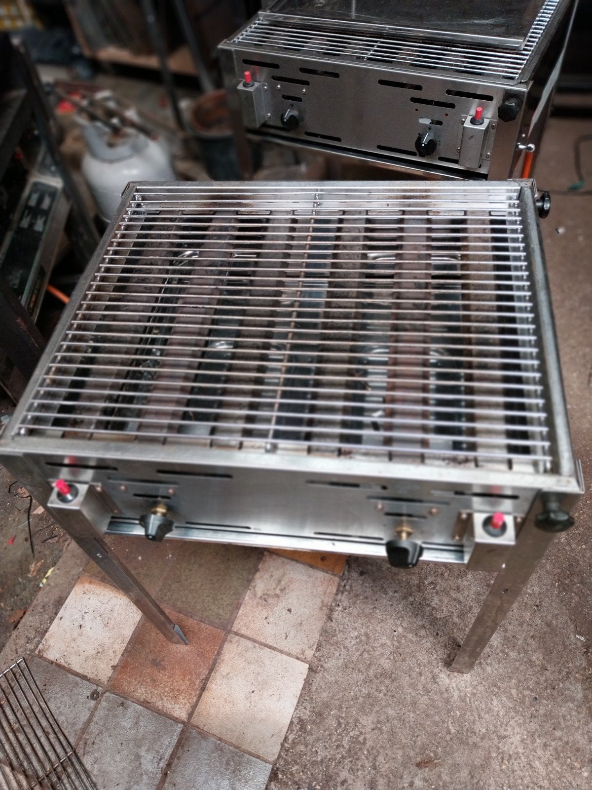 Hendi Grill-Master Maxi Gasbarbecue, Ophalen of Verzenden, Gebruikt, Hendi