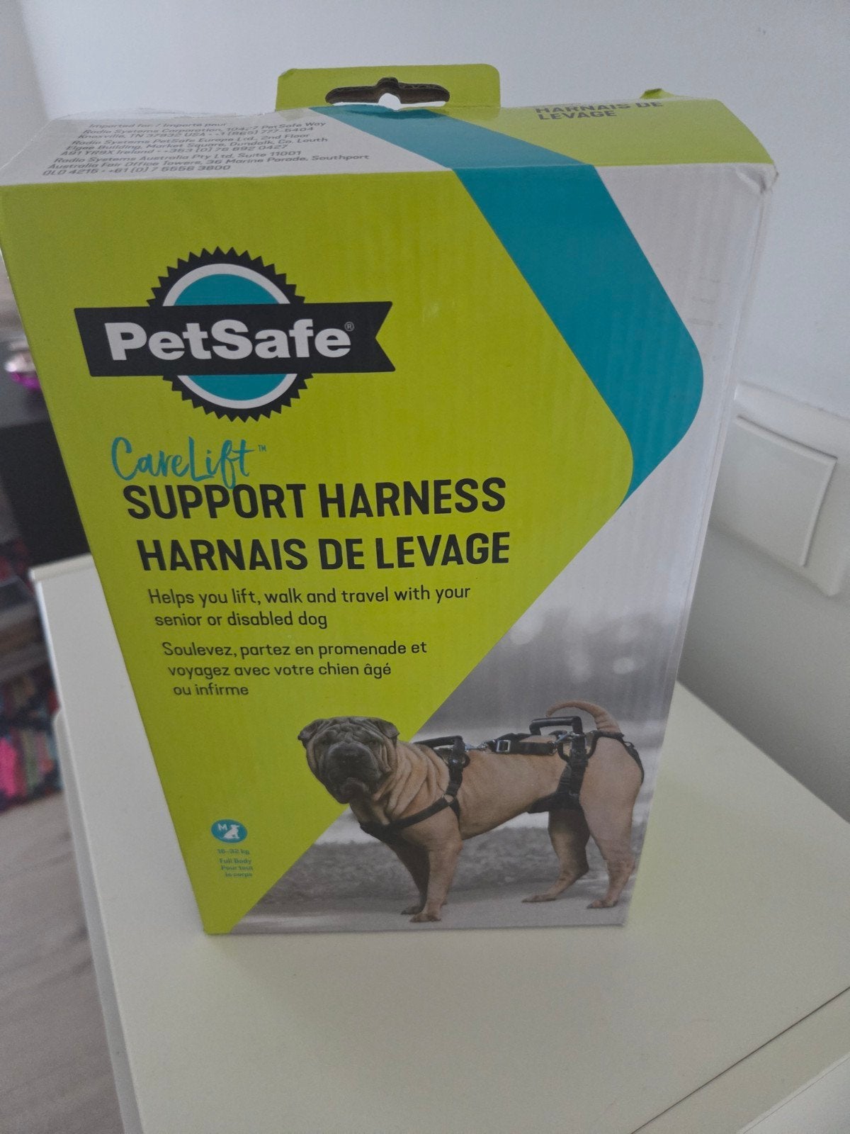 Carelift supportharnas hond, Dieren en Toebehoren, Ophalen of Verzenden, Nieuw, Draagtas/-zak