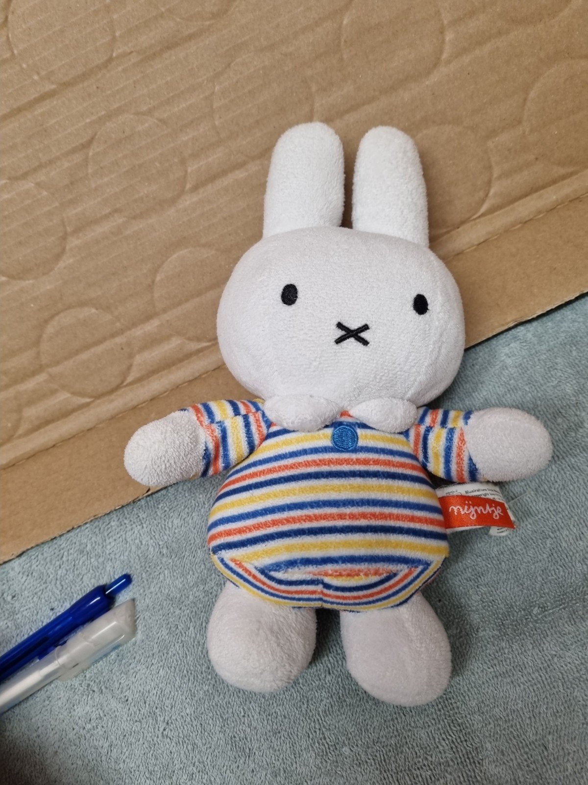 nijntje knuffel rammelaar nr 19, Ophalen of Verzenden, Konijn