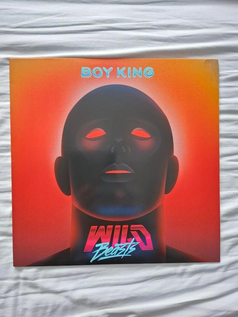LP + 7" single Wild beasts - Boy king (+ download card), Limited edition, Ophalen of Verzenden, Zo goed als nieuw, 12 inch
