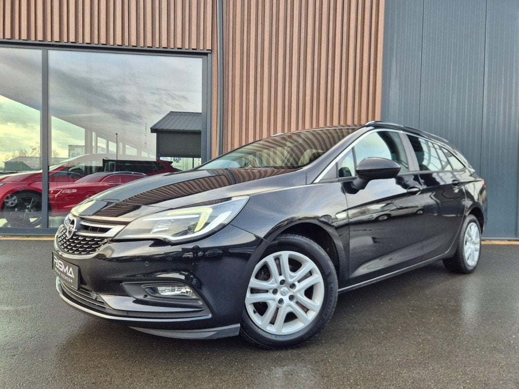 Opel Astra Sports Tourer 1.4 Turbo Edition | Automaat | Clim, Auto's, Opel, Stof, Gebruikt, 150 pk, Parkeersensor