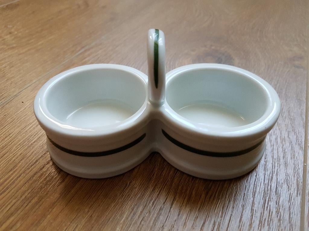 Porseleine zout en peper set merk Cerabel Belgium, Antiek en Kunst, Ophalen of Verzenden