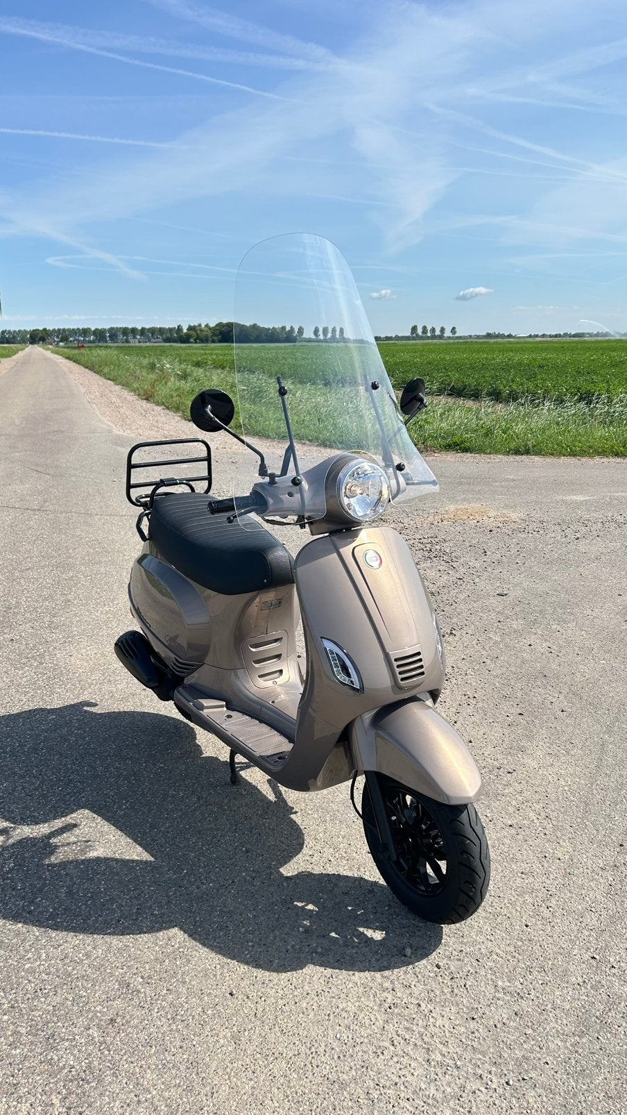 Dts milano - 6300km - 2021, Fietsen en Brommers, Snorfietsen en Snorscooters, Zo goed als nieuw, Overige merken, Benzine, Ophalen