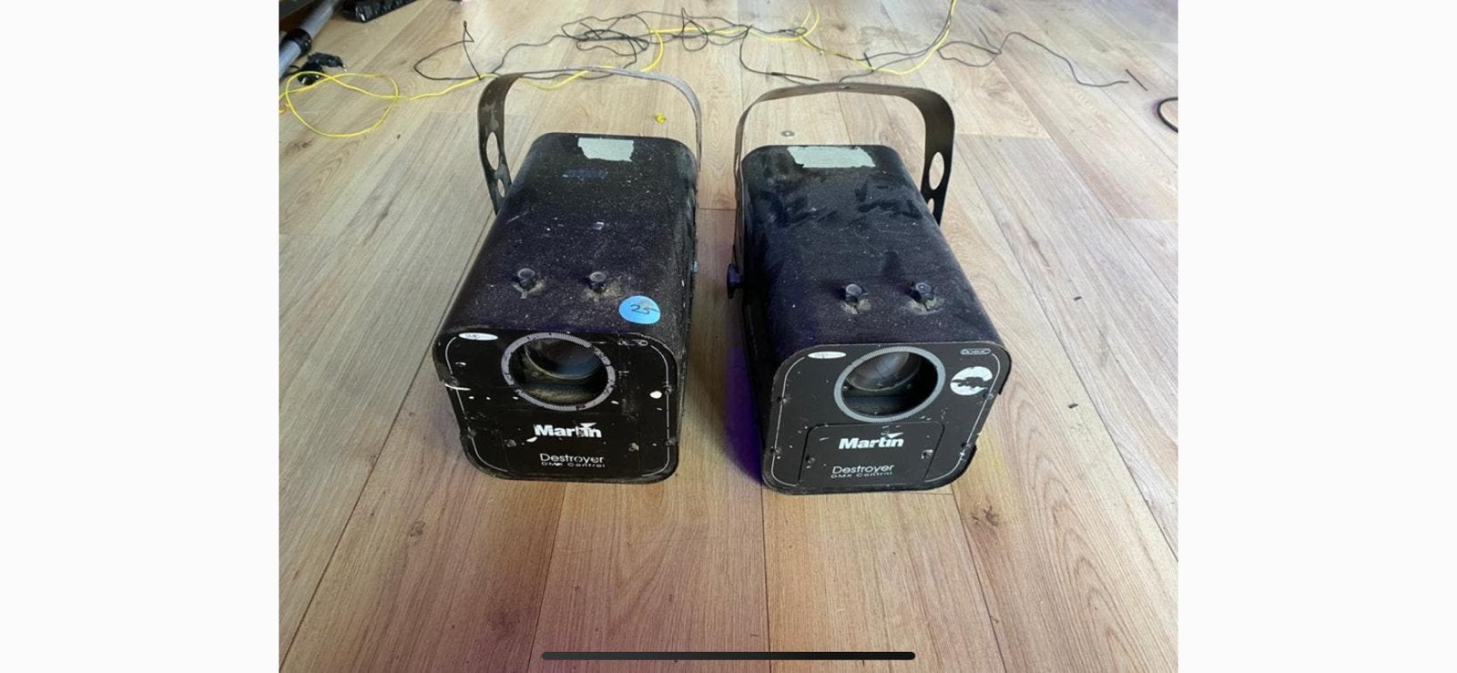 Martin destroyers., Muziek en Instrumenten, Licht en Laser, Ophalen, Gebruikt, Licht