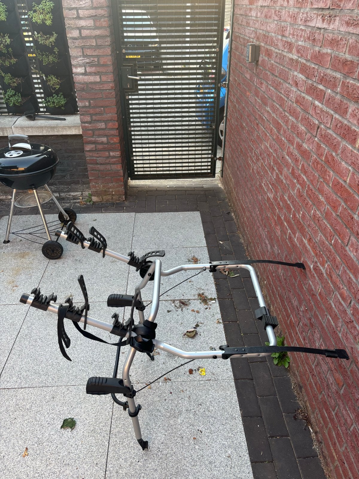 Thule clip on fietsendrager - gebruik, Ophalen of Verzenden, 2 fietsen, Gebruikt, Achterklepdrager