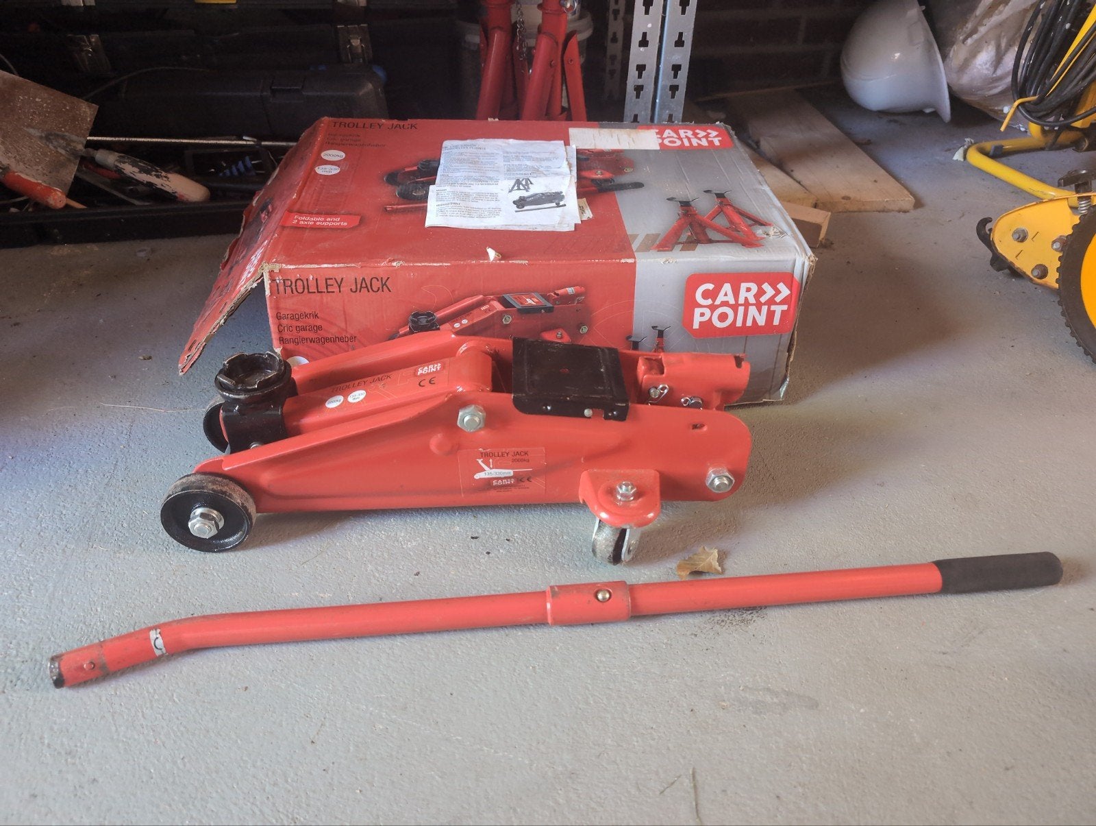 Carpoint Garagekrik, Auto diversen, Ophalen of Verzenden, Gebruikt, Hydraulisch, Garagekrik