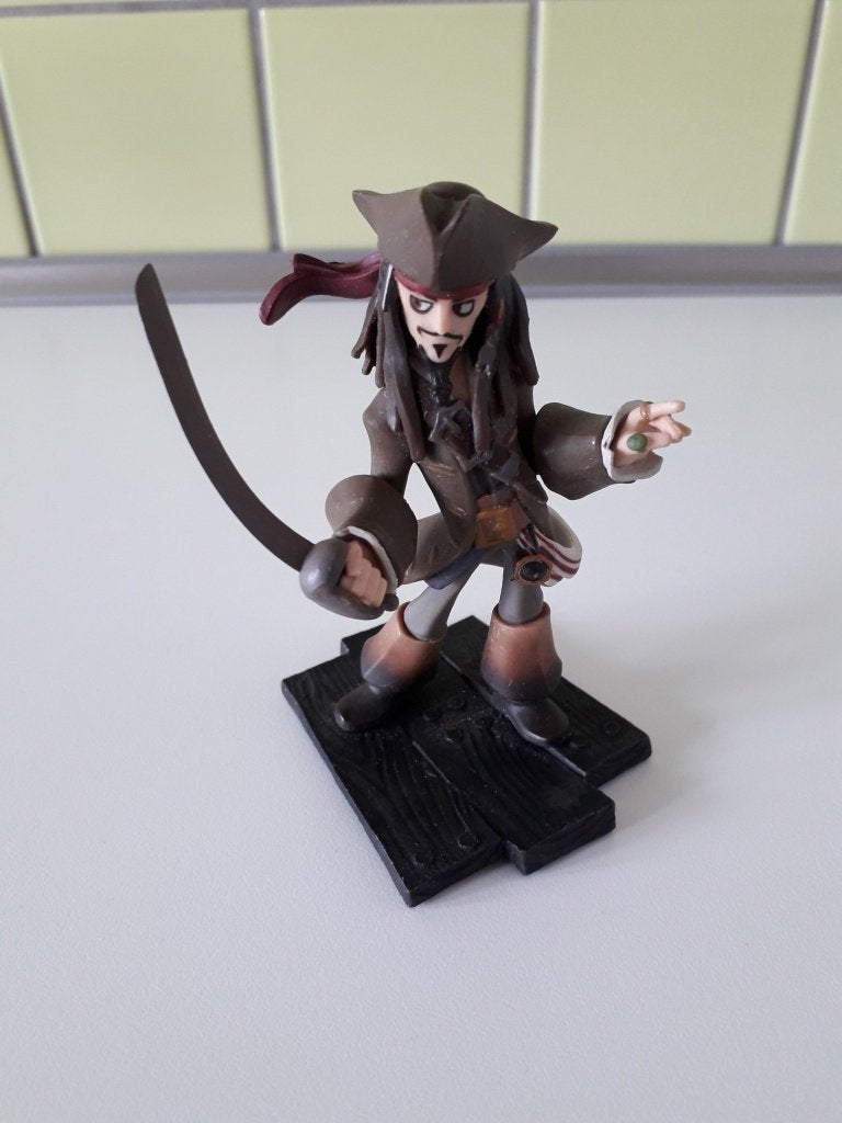 jack sparow pirates of the caribbean disney infinity, Ophalen of Verzenden, Zo goed als nieuw