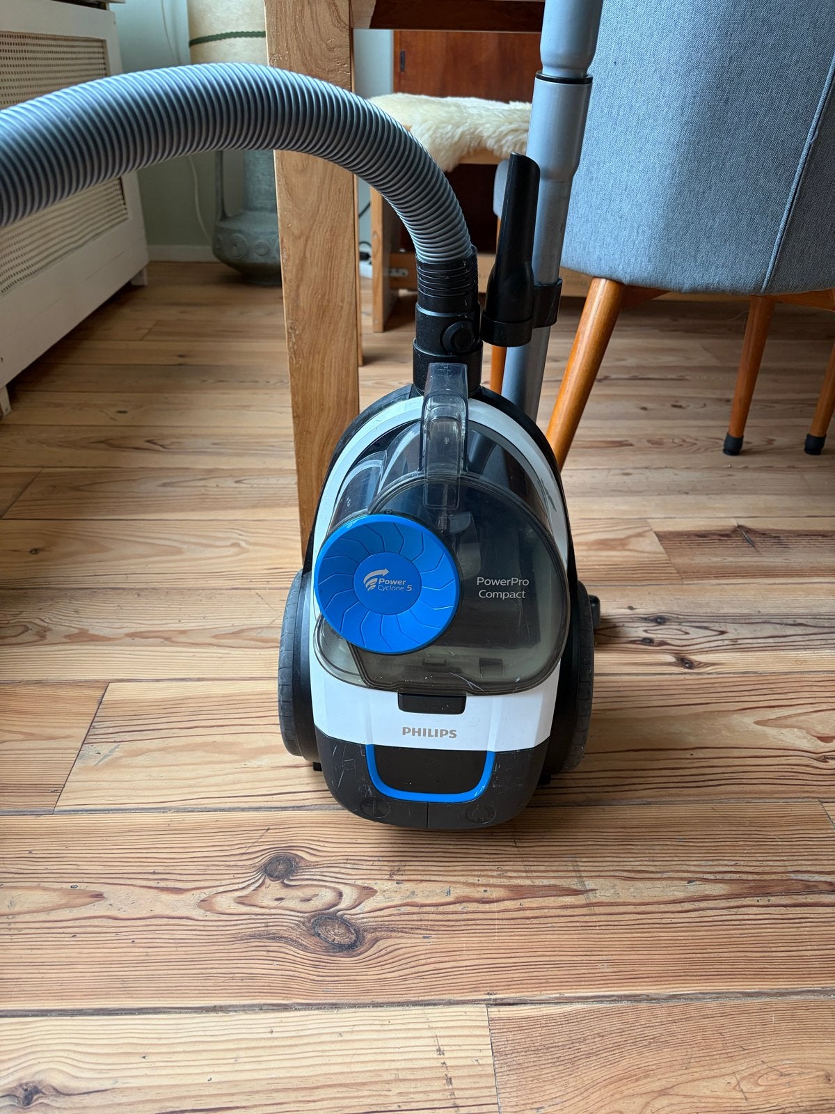 Philips PowerPro Compact stofzuiger, Ophalen, Gebruikt, Philips, Reservoir