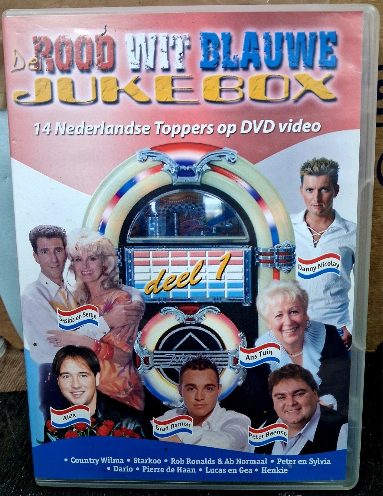 Rood Wit Blauwe Jukebox Deel 1 - 14 Nederlandse Toppers, Alle leeftijden, Ophalen of Verzenden, Gebruikt, Muziek