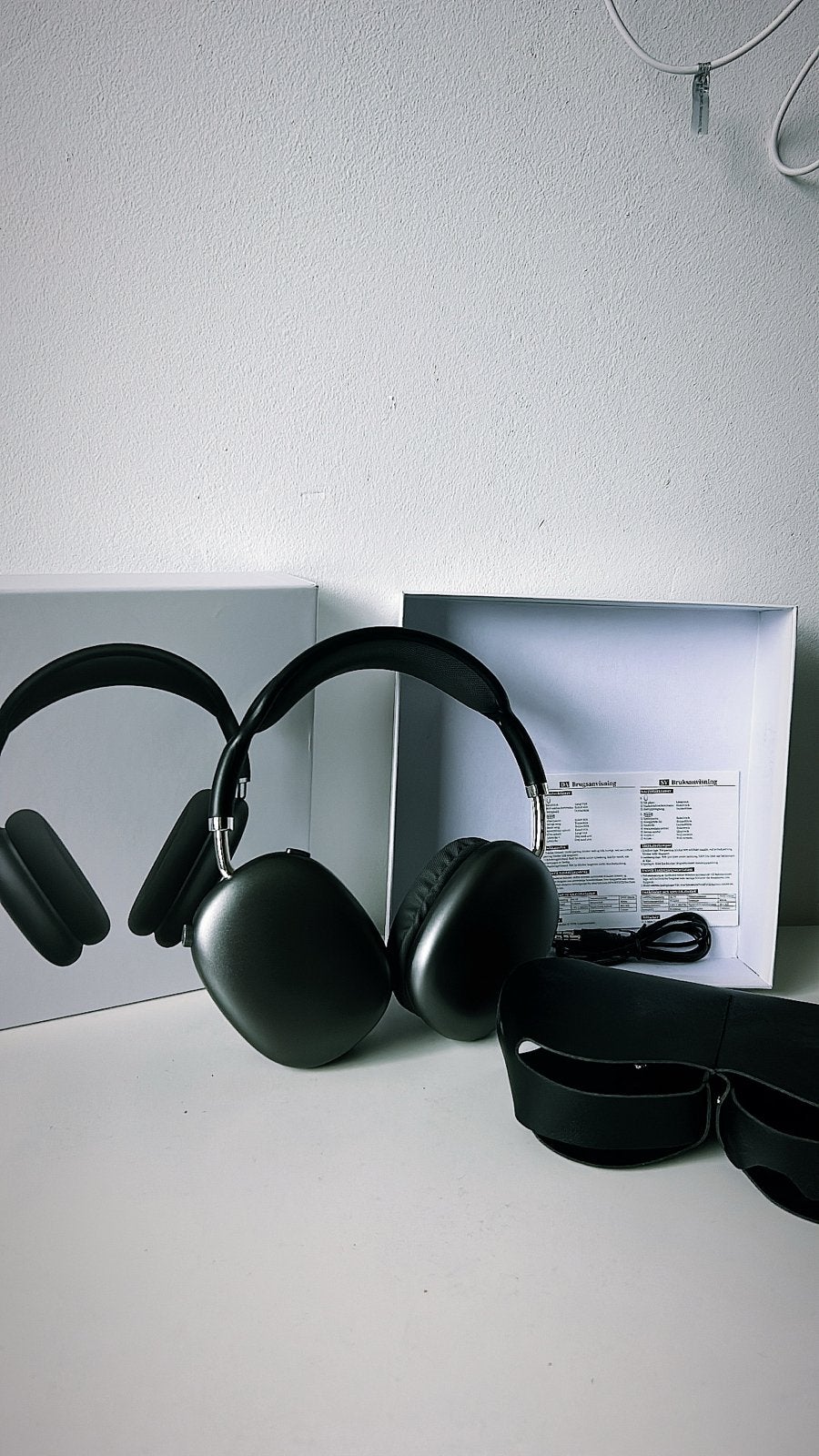 Draadloze Bluetooth Koptelefoon - Zwart