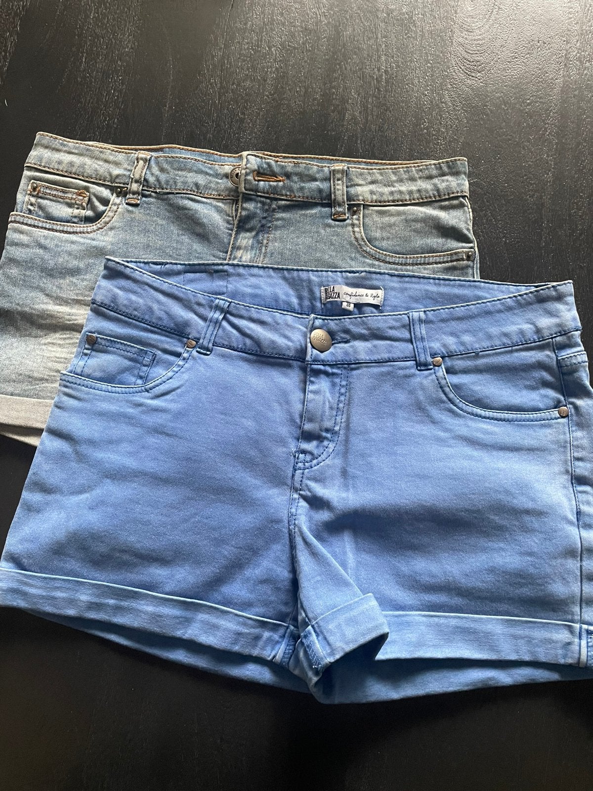 2 korte broeken The Sting, Ophalen of Verzenden, Zo goed als nieuw, Blauw, W28 - W29 (confectie 36)