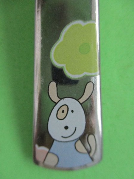 (KB5498) Kinderbestek Farmily vork, Kinderen en Baby's, Ophalen of Verzenden, Gebruikt