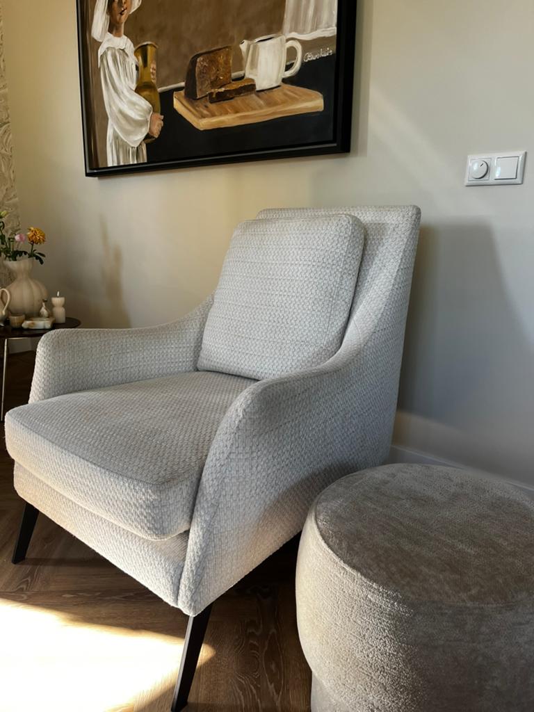 Fauteuil Contour van Baan, Huis en Inrichting, Fauteuils, Ophalen, Gebruikt, Modern klassiek, 75 tot 100 cm