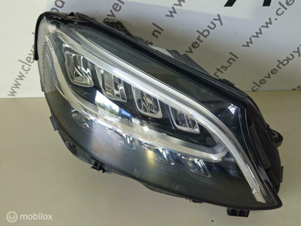 Koplamp led origineel C-klasse W205 ('14->) A2059062604, Gebruikt, Mercedes-Benz, Ophalen of Verzenden, Mercedes-Benz