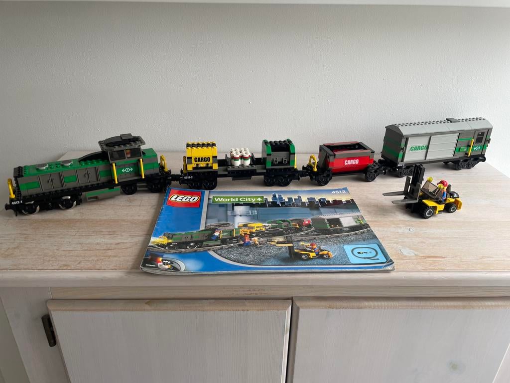 Lego set 4512 trein set World City, Ophalen of Verzenden, Zo goed als nieuw