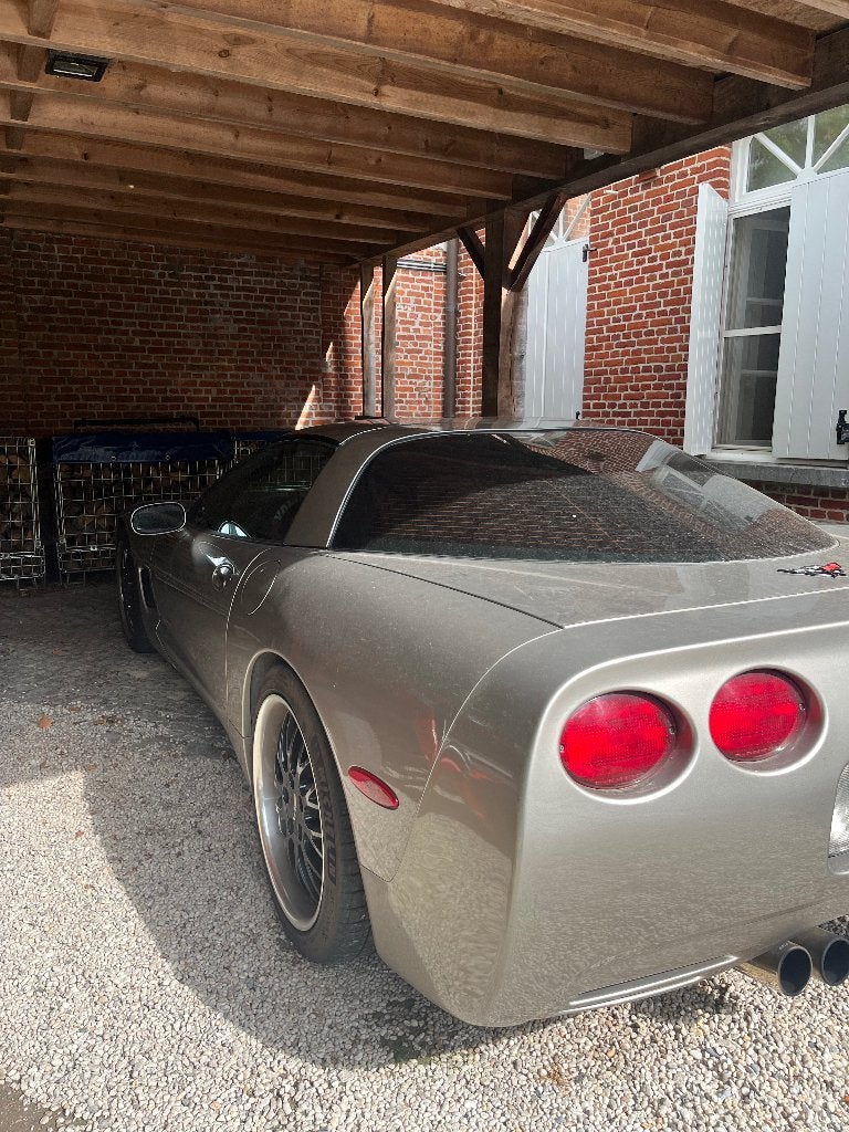 Chevrolet Corvette C5 1998 Beige Handgeschakeld Targa, Auto's, 5665 cc, Zwart, 1434 kg, Beige
