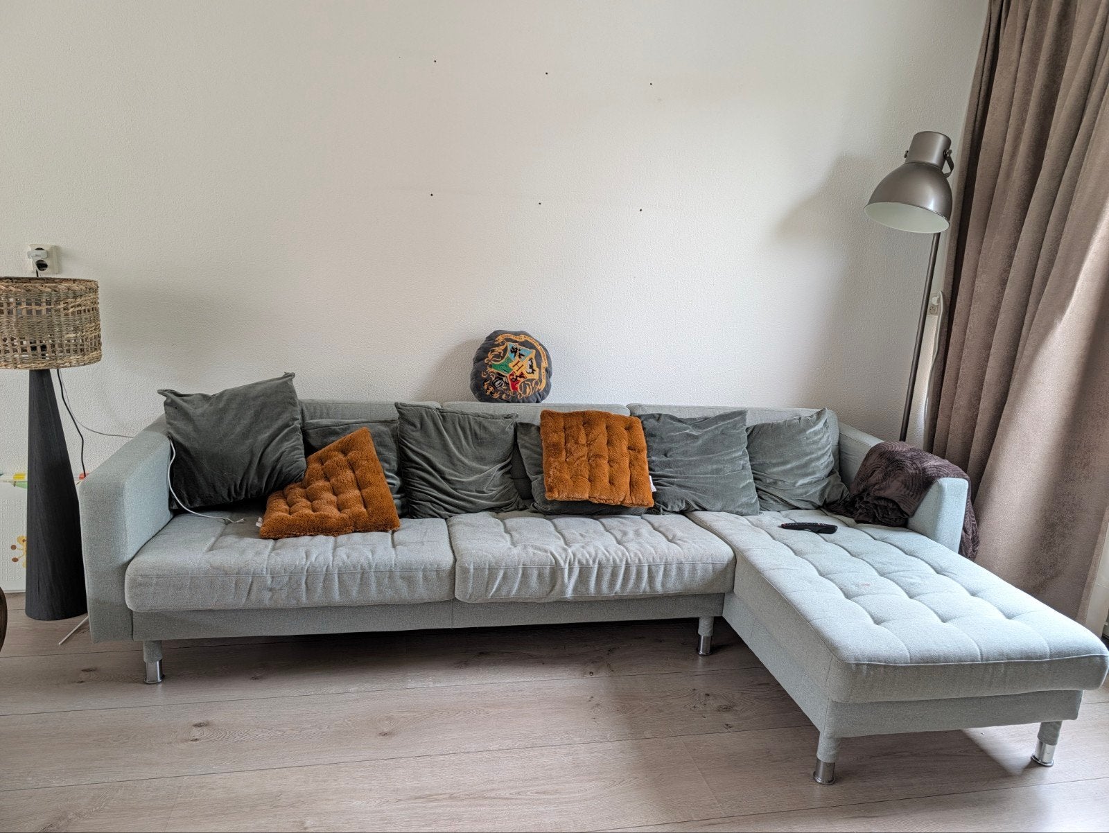 Mooie IKEA hoekbank - Zo goed als nieuw, 250 tot 300 cm, 100 tot 125 cm, Ophalen of Verzenden, Zo goed als nieuw