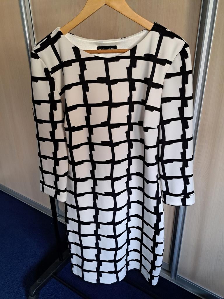 ANA ALCAZAR JURK MAAT 42, Kleding | Dames, Jurken, Verzenden, Zwart, Maat 42/44 (L), Zo goed als nieuw
