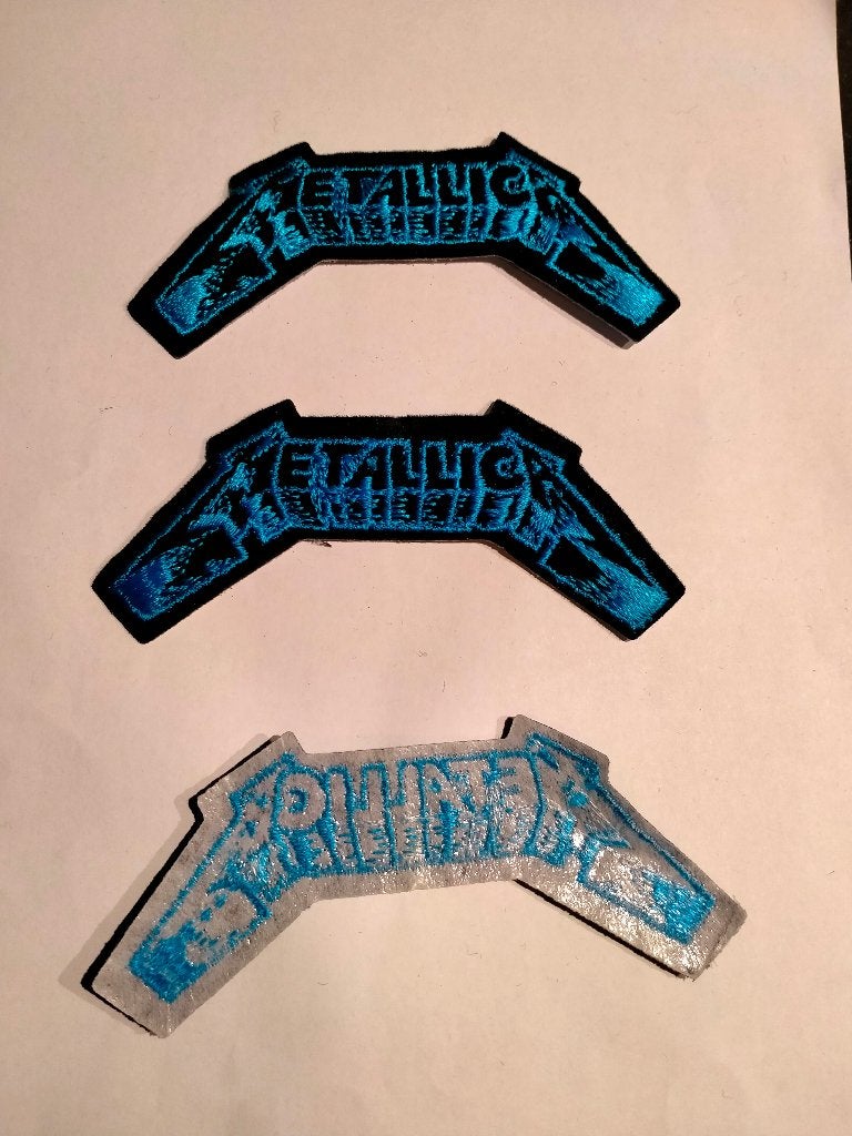 Metallica vintage metal hardrock logo patch band muziek, Verzamelen, Ophalen of Verzenden, Nieuw, Kleding