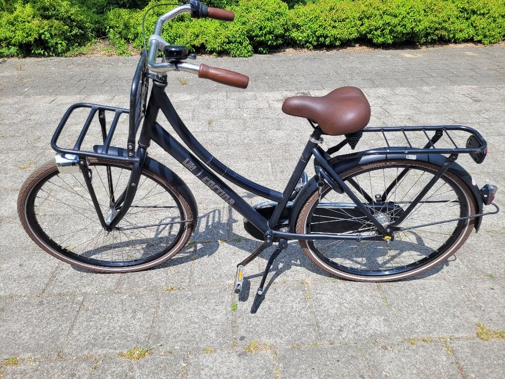 Cortina U4 meisjesfiets transportfiets 26 inch 3V, Fietsen en Brommers, Fietsen | Meisjes, Terugtraprem, Gebruikt, Cortina U4 Transport