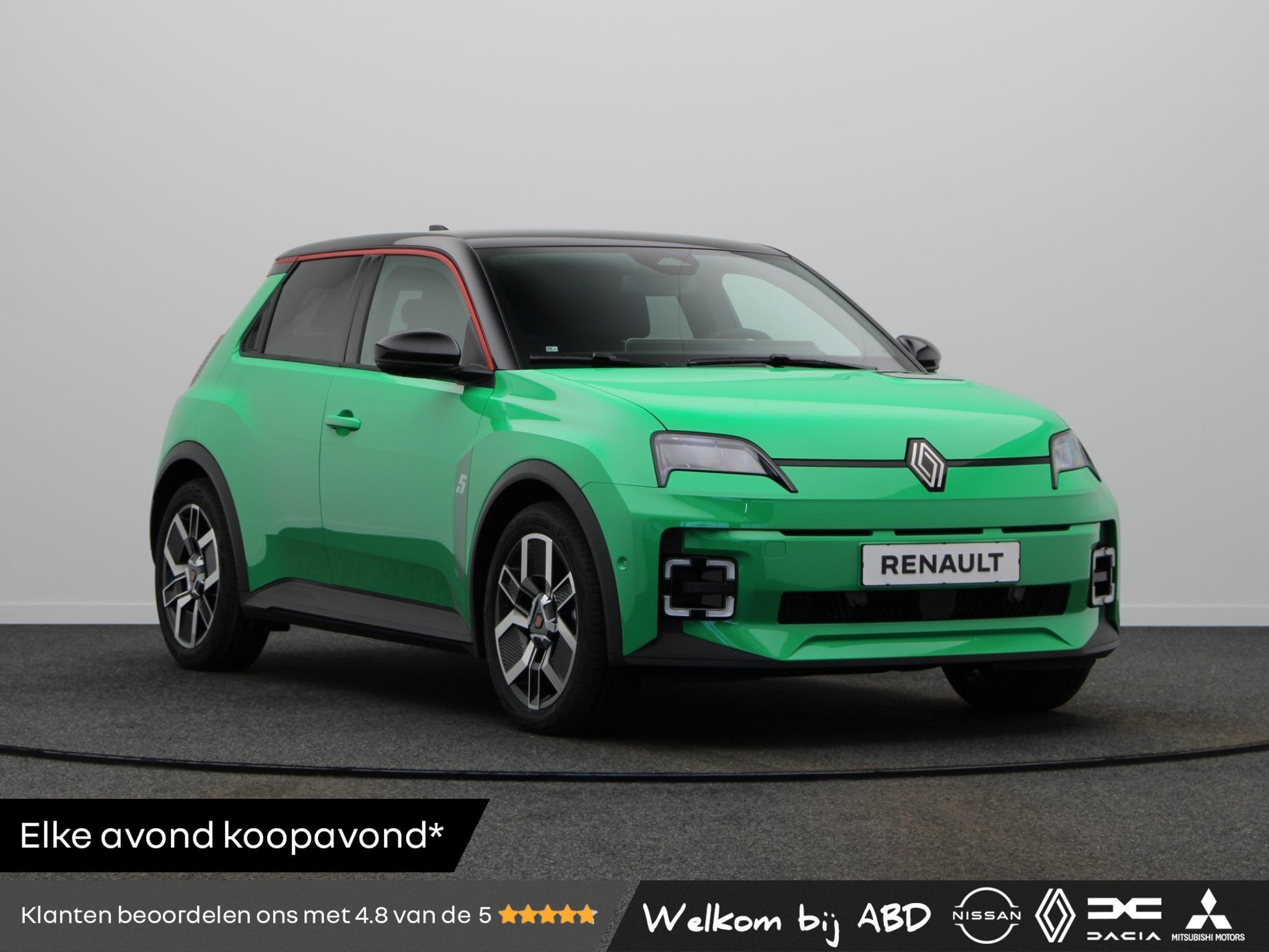 Renault 5 comfort range techno 52 kWh | Vijf jaar garantie |, Auto's, Stof, Origineel Nederlands, Nieuw, 500 kg
