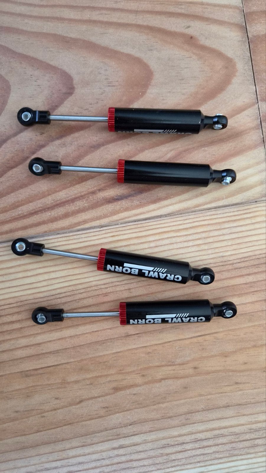 Nieuwe 100mm RC Crawler Schokdempers - Crawl Born, Hobby en Vrije tijd, Modelbouw | Radiografisch | Auto's, Ophalen of Verzenden