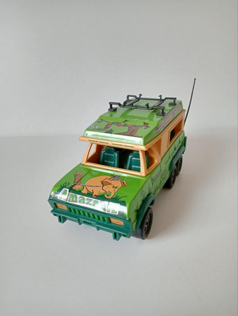 Vintage Joustra Amazonie Safari Jeep Speelgoedauto, Ophalen of Verzenden, Nieuw