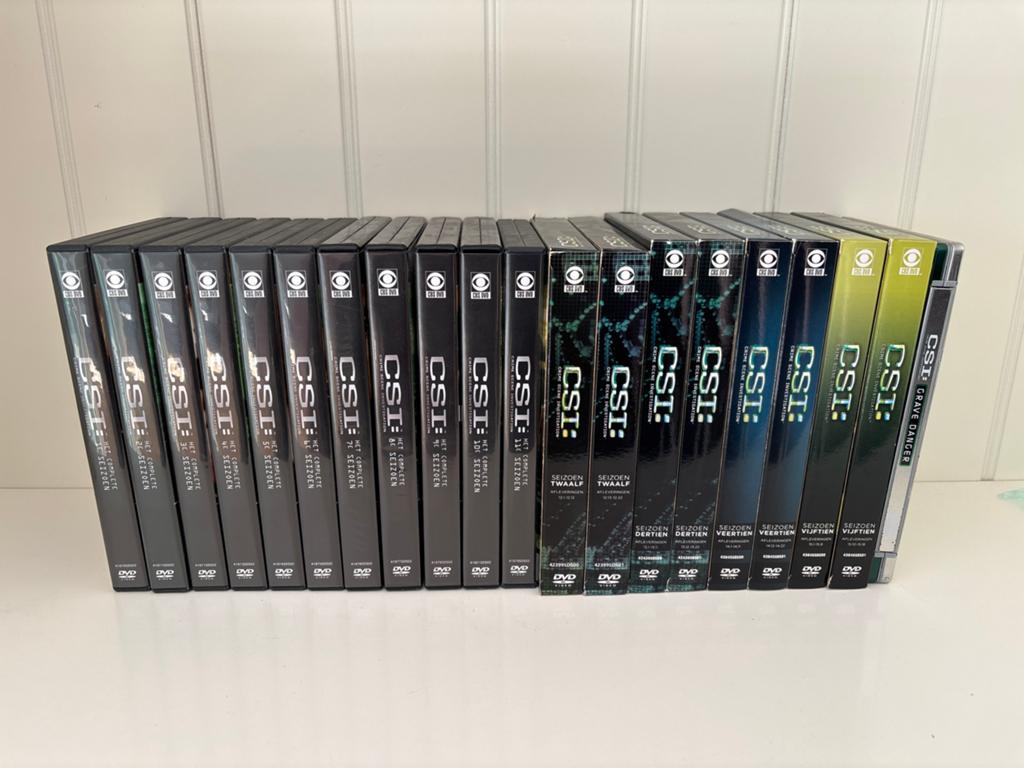 CSI: complete serie, Seizoen 1 t/m 15 + grave danger DVD, Boxset, Drama, Ophalen of Verzenden, Zo goed als nieuw