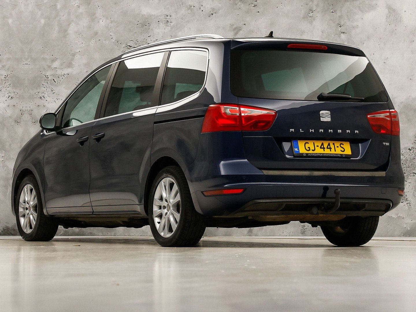 SEAT Alhambra 1.4 TSI Sport 7 Persoons 150Pk (PANORAMADAK, N, Auto's, Voorwielaandrijving, Stof, 4 cilinders, Blauw