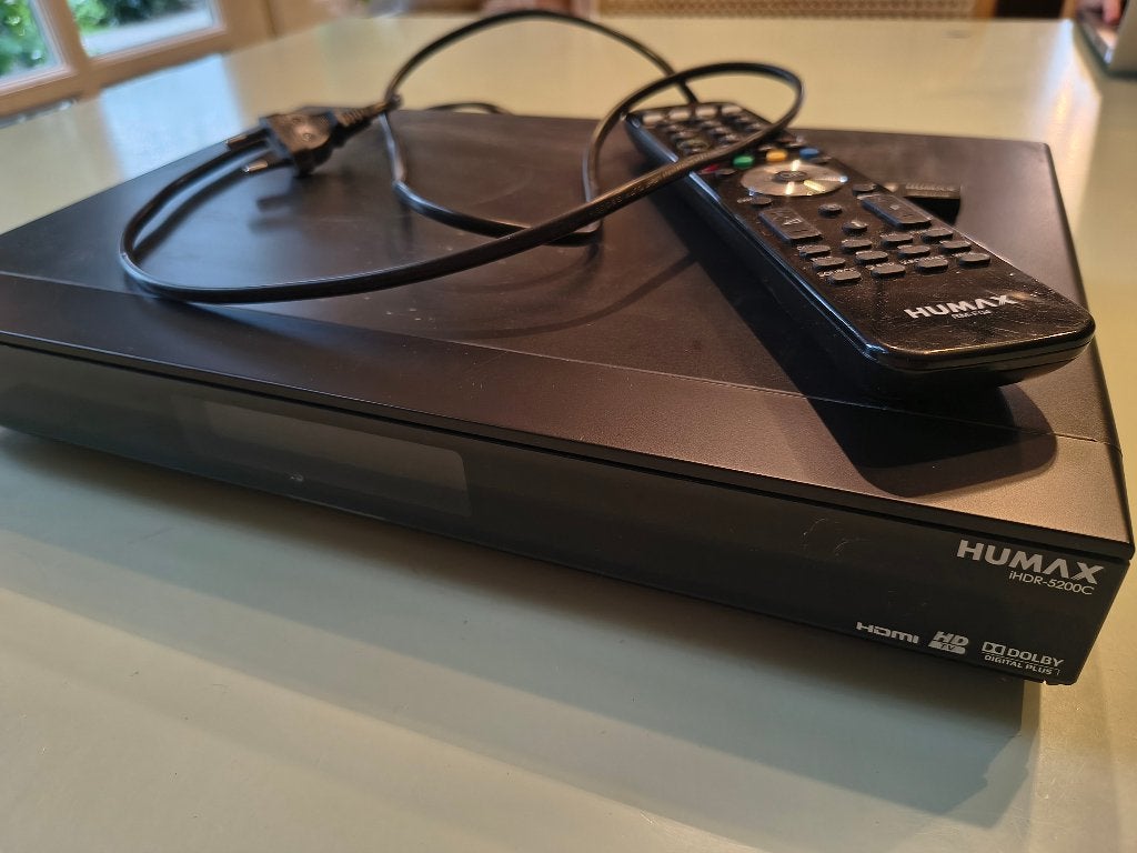 Humax iHDR-5200C digitale HD TV ontvanger / recorder 500gb, Ophalen of Verzenden, Gebruikt, Harddiskrecorder