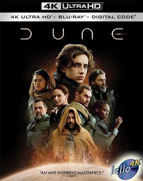 Blu-ray 4K: Dune (2021 Timothée Chalamet) US niet NLO, Ophalen of Verzenden, Nieuw in verpakking, 4K Ultra HD Blu-ray, Science Fiction en Fantasy