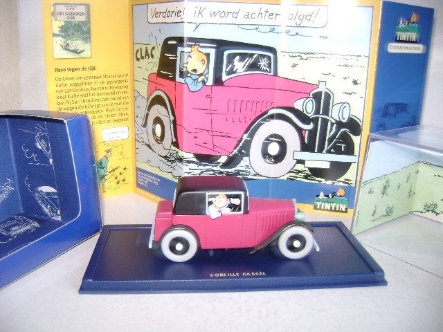 Kuifje auto Nr.013A De Spider Coupé, Ophalen of Verzenden, Kuifje, Zo goed als nieuw, Overige typen