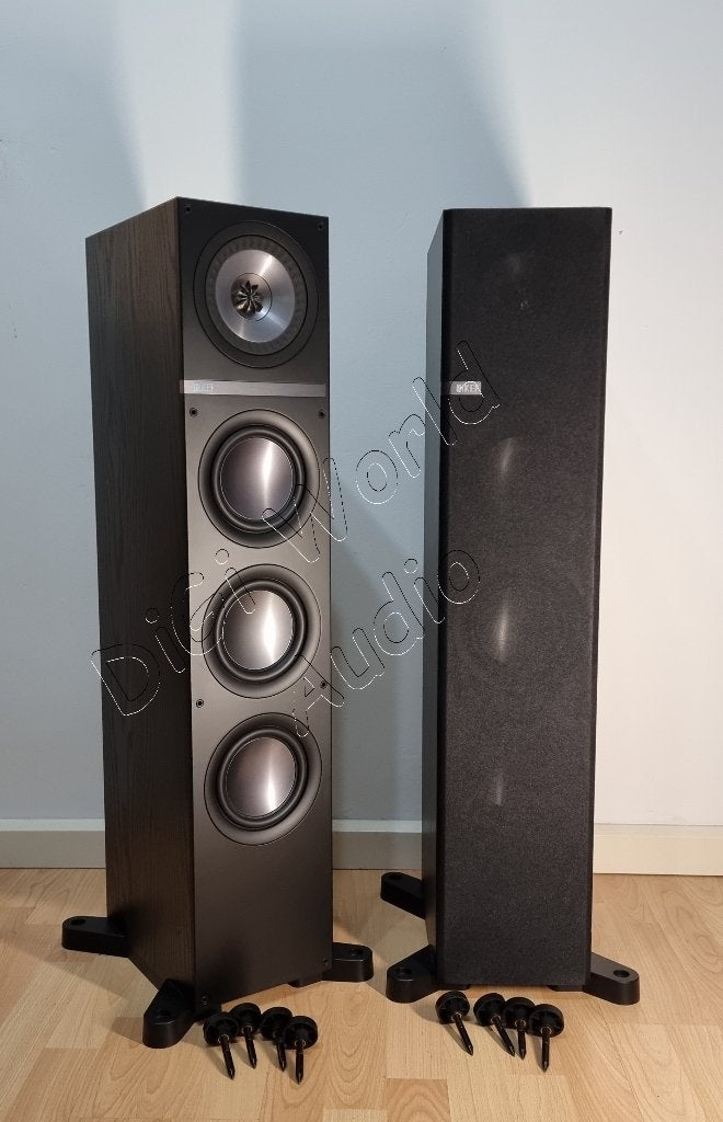 KEF Q500 in de elegante kleur Black ash