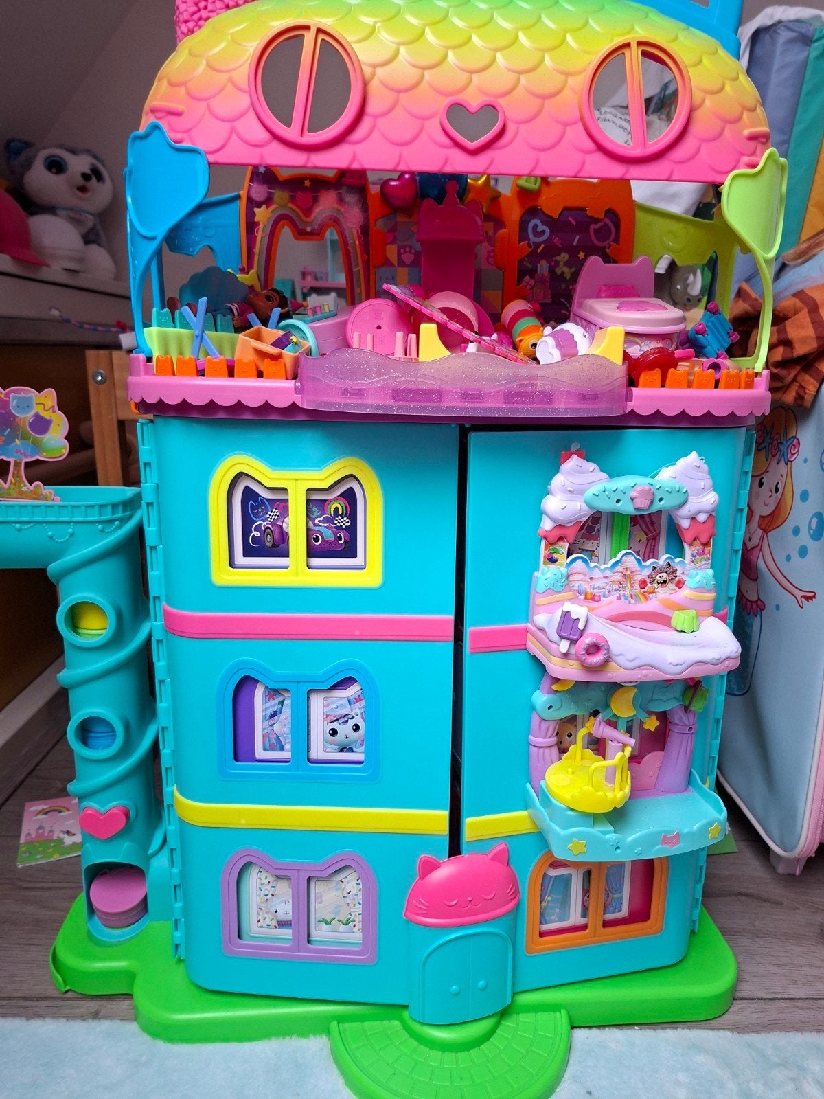 Gabby's Poppenhuis Feest Huis - Compleet Speelplezier, Kinderen en Baby's, Speelgoed | Poppenhuizen, Ophalen, Zo goed als nieuw