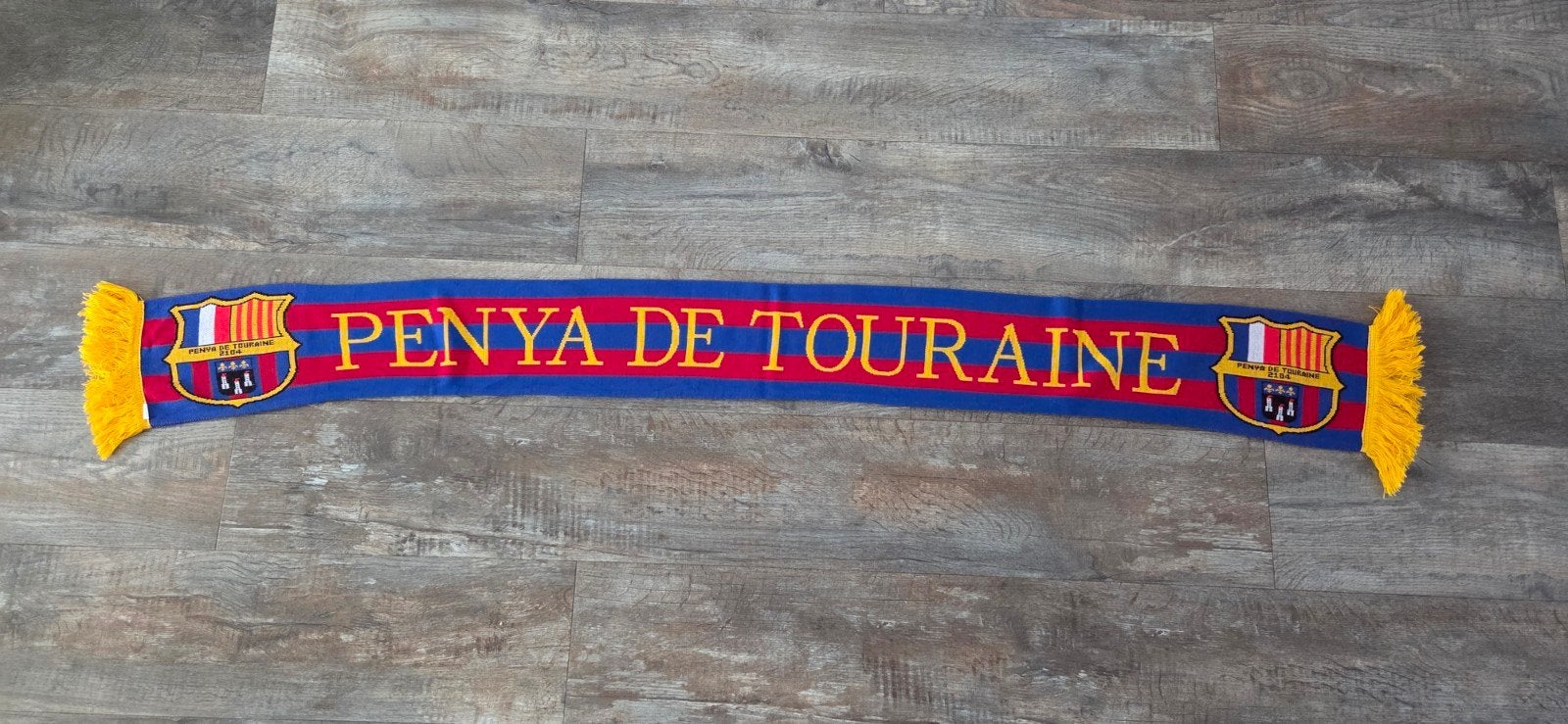 Sjaal FC Barcelona, Ophalen of Verzenden, Zo goed als nieuw, Buitenlandse clubs, Vaantje of Sjaal