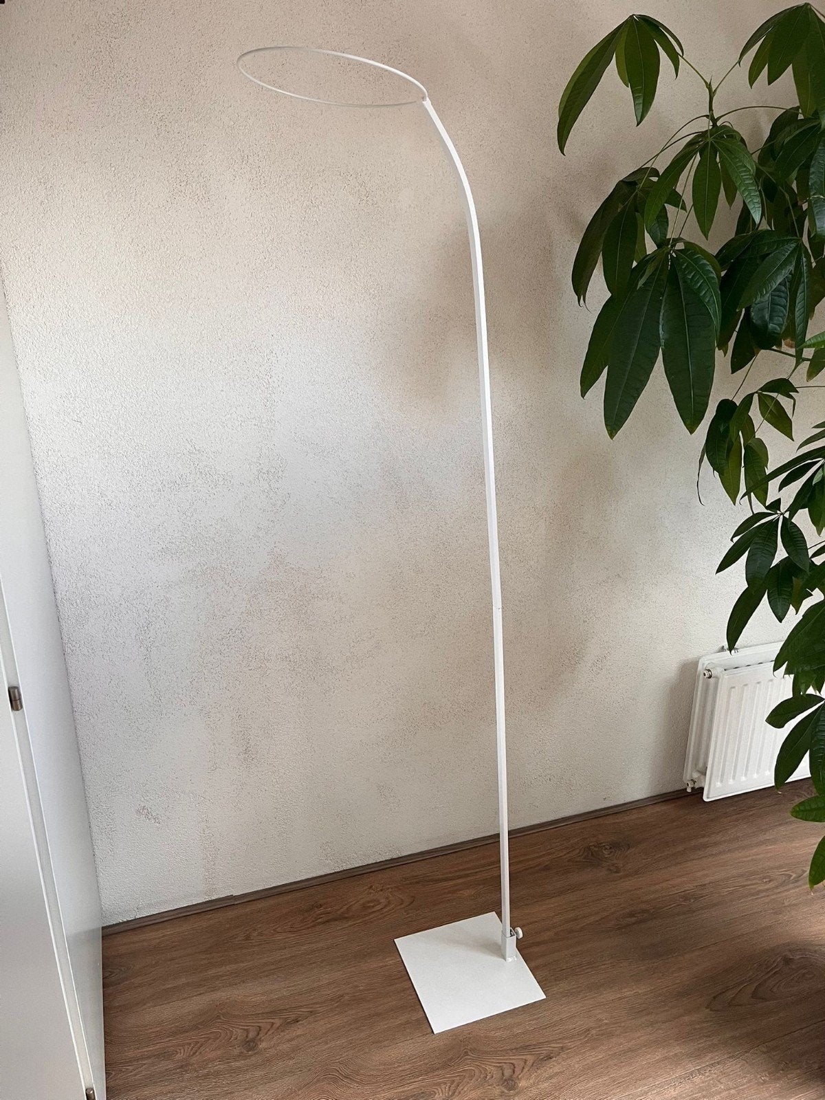 Piekstok sluier/hemelstaaf/Standaard hemeltje kleur wit, Ophalen, Zo goed als nieuw