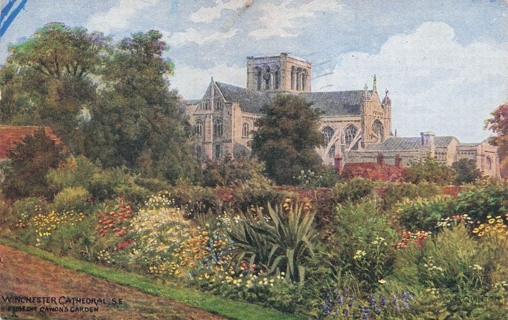 702-325-009 Winchester Cathedral, Verzamelen, Verzenden, Voor 1920, Engeland