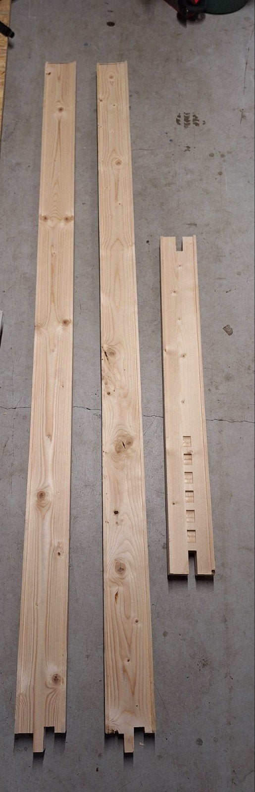 Hornbach Kozijn 56x115 mm - Voor opdek en stompe deur, Doe-het-zelf en Verbouw, Kozijnen en Schuifpuien, Deurkozijn, Zo goed als nieuw