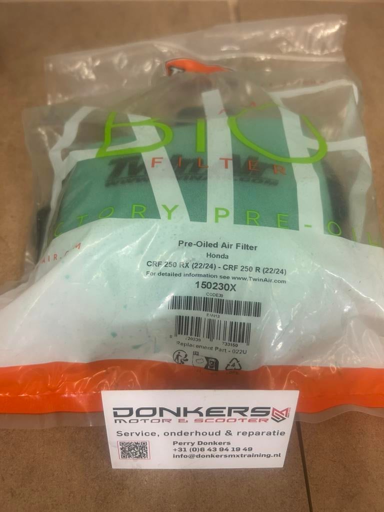 TWINAIR Luchtfilter Powerflow Kit CRF250/450 2022-2024, Ophalen of Verzenden, Nieuw