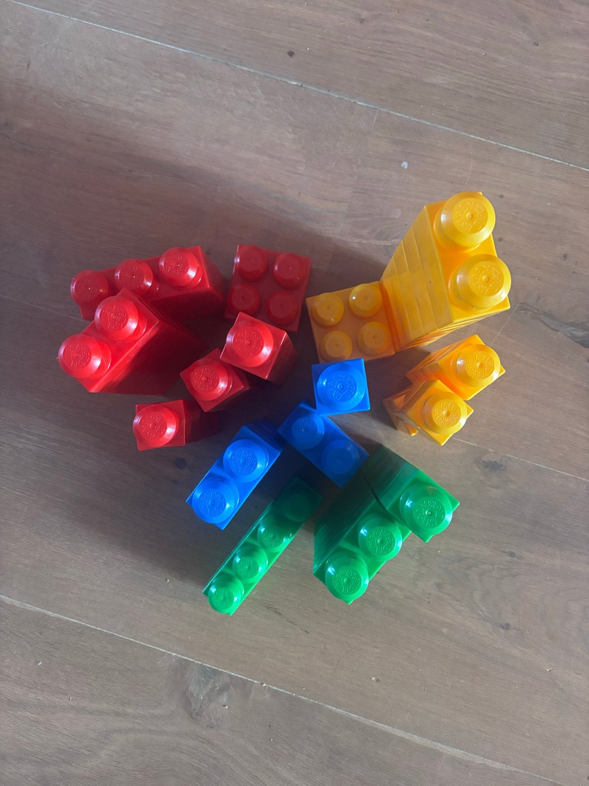 Grote bouwblokken - mega bloks, Ophalen, Gebruikt, Overige merken