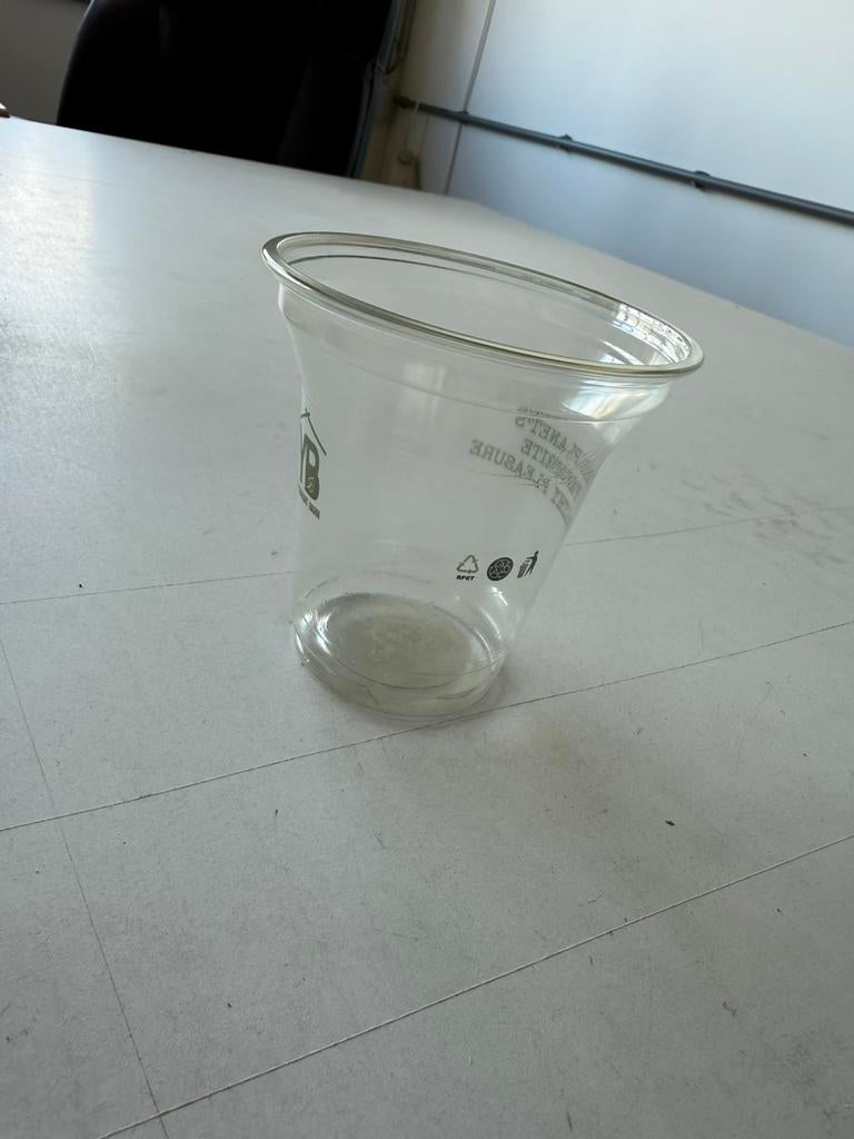 plastic bekers, Ophalen of Verzenden