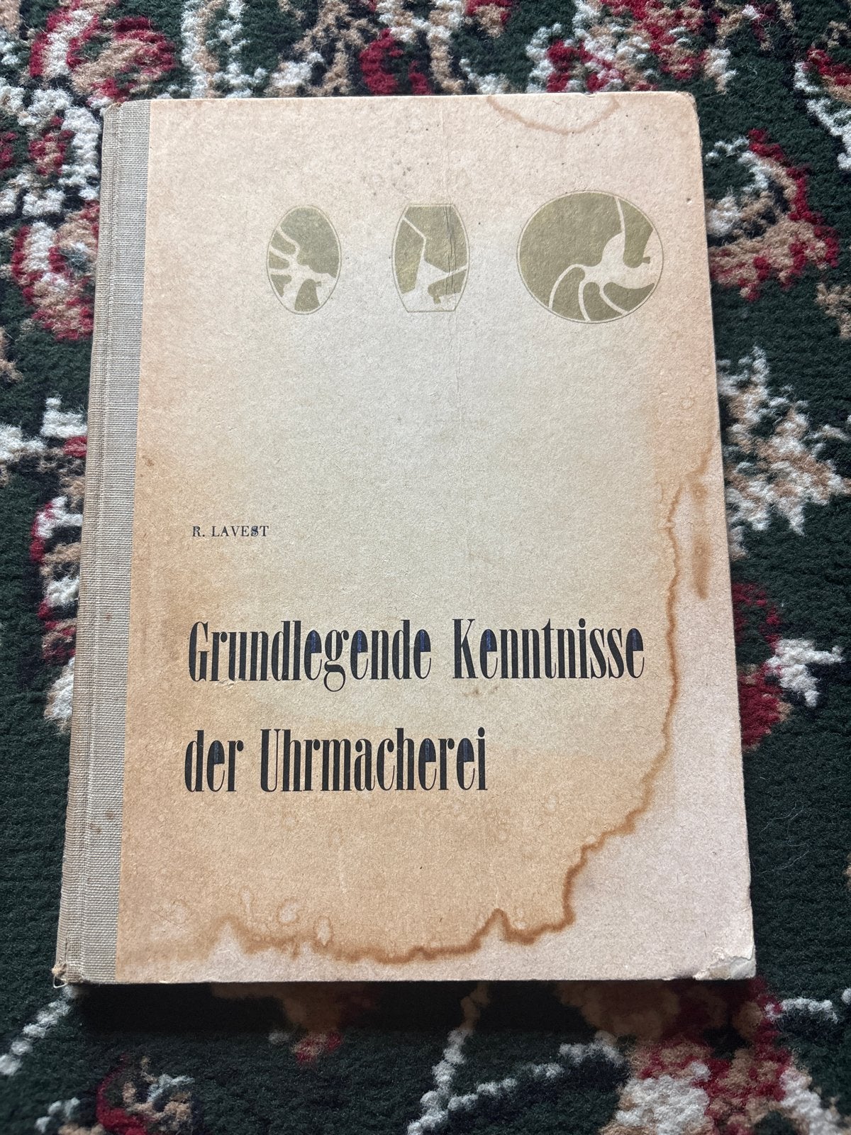 Grundlegende Kenntnisse der Uhrmacherei - R. Lavest, Ophalen of Verzenden, Gelezen, Overige onderwerpen