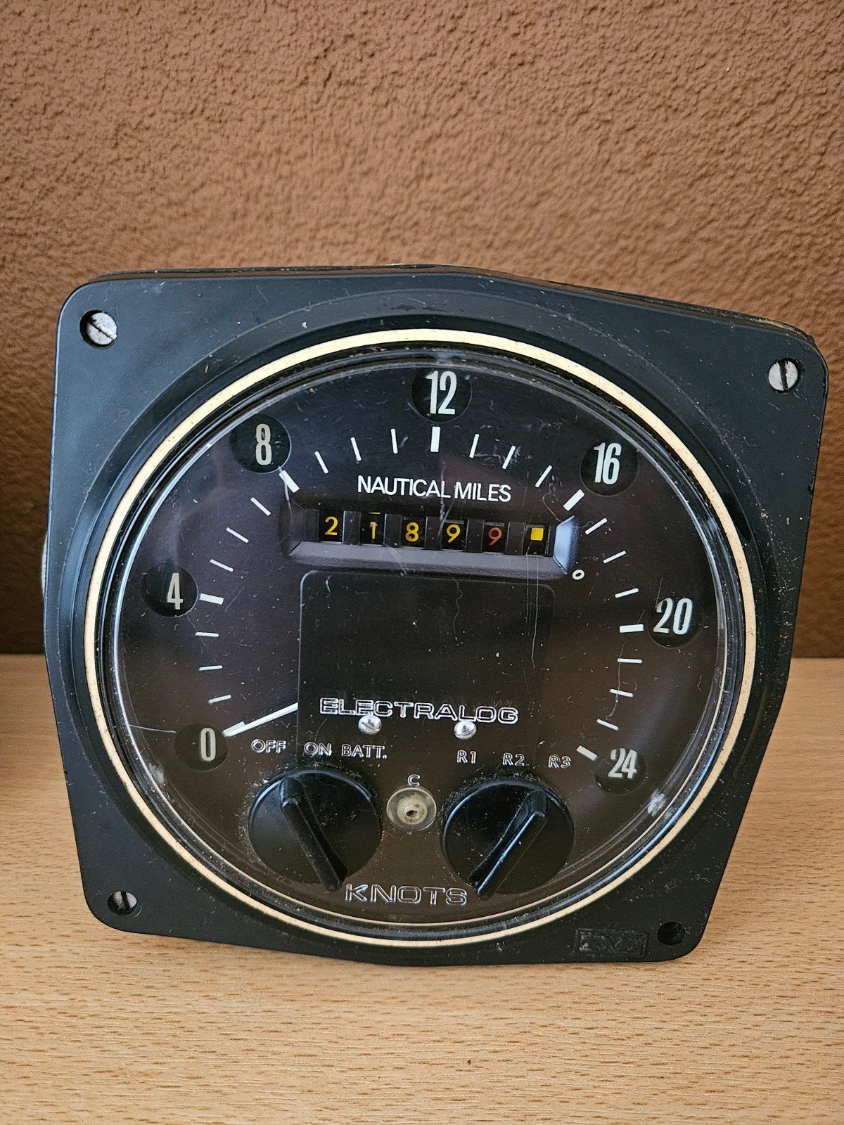 Electralog Nautische Mijlenteller / Knotsmeter, Ophalen of Verzenden, Gebruikt, Overige typen