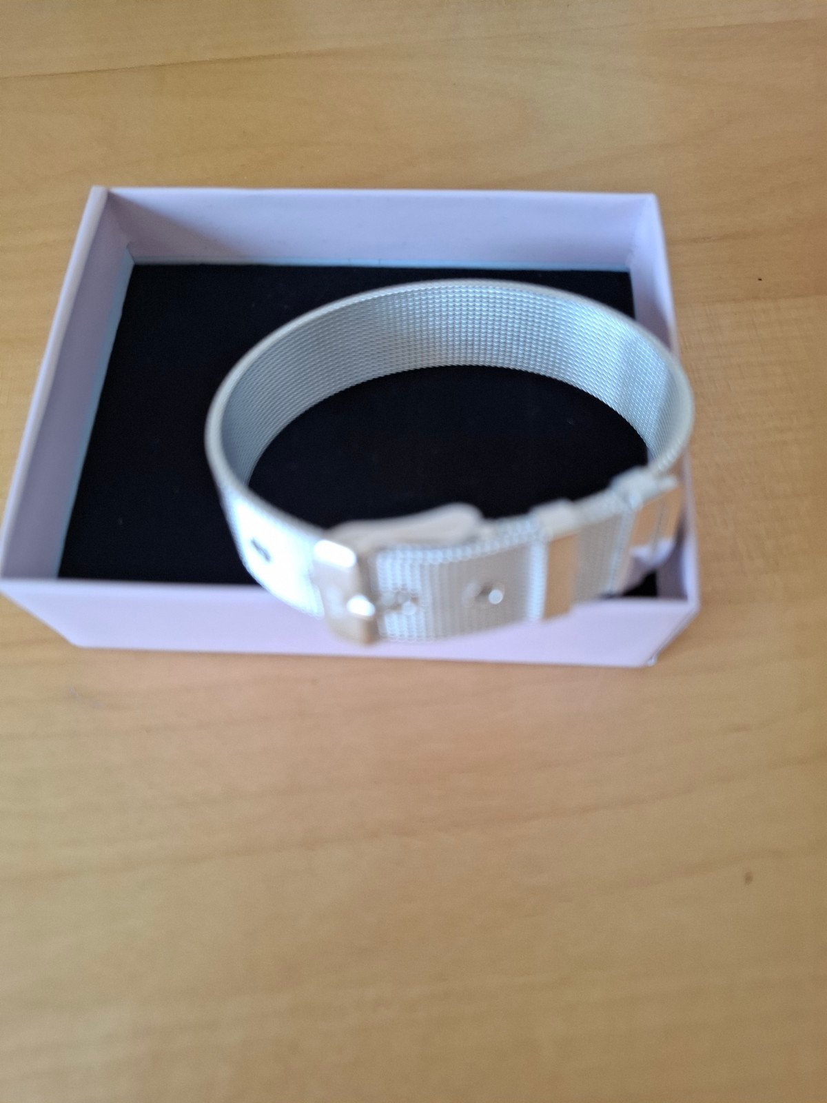 Leuke riem armband  925, Ophalen of Verzenden, Nieuw, Zilver, Zilver