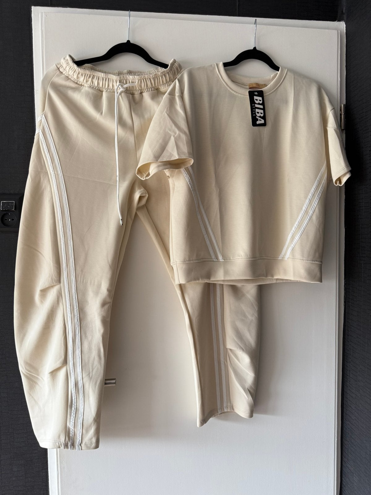Biba huispak comfyset ballon model, Kleding | Dames, Ophalen of Verzenden, Nieuw, Maat 42/44 (L), Beige