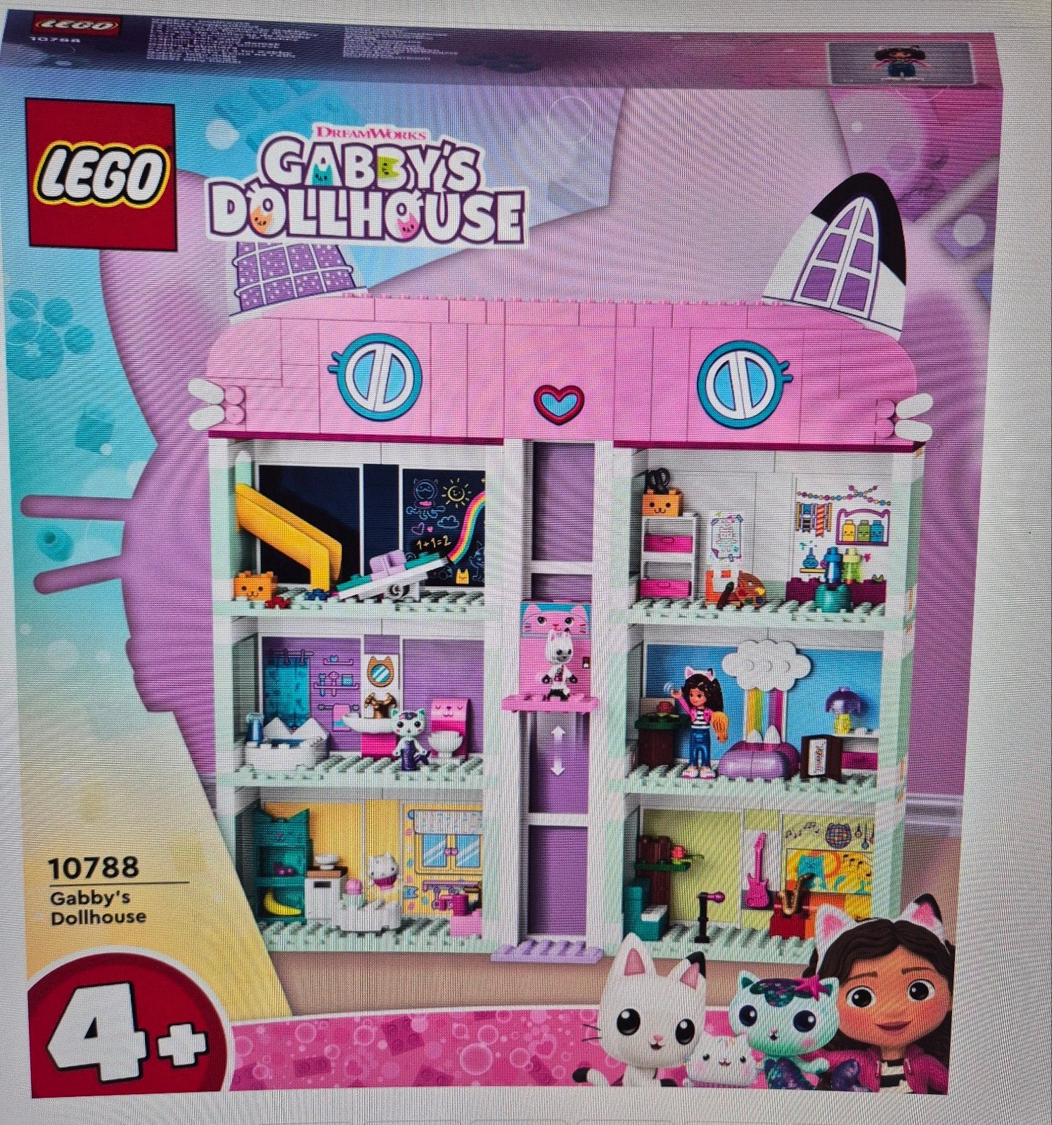 gabby dollhouse lego set 10788, Ophalen of Verzenden, Gebruikt, Lego